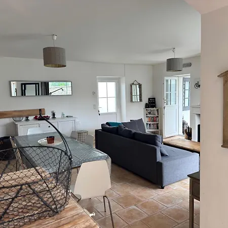 Apartmán ღ La Villa Couardaise - Spacieuse Avec Jardin La Couarde-sur-Mer