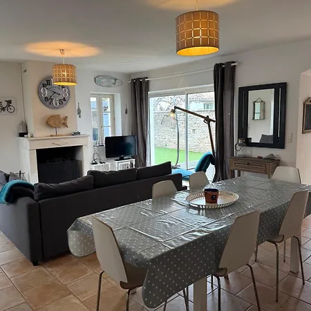 Apartmán ღ La Villa Couardaise - Spacieuse Avec Jardin La Couarde-sur-Mer